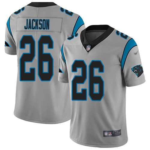 Carolina Panthers Limited Silver Men Donte Jackson Jersey NFL Football #26 Inverted Legend->carolina panthers->NFL Jersey